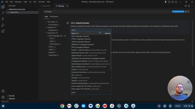 How to Install and Set Up Prettier in VSCodium смотреть онлайн