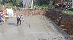 ⚫ МОНОЛИТНЫЙ ФУНДАМЕНТ ПОД ЦОКОЛЬНЫЙ ЭТАЖ своими руками (ДОМ 10 х 10). ♦СТРОЙКА & РЕМОНТ♦