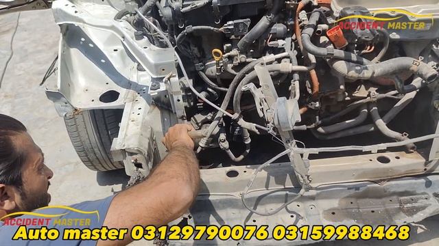 Toyota Prius Front Accident repair again смотреть онлайн