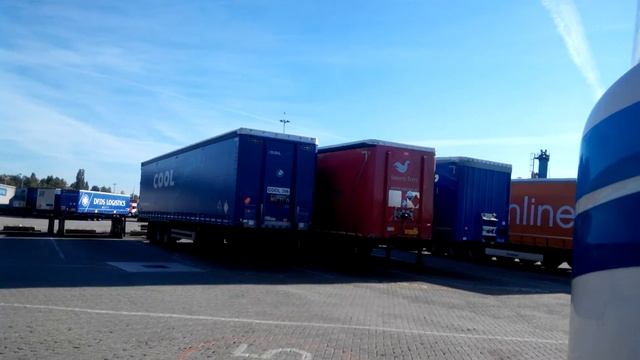 Дальнобой по Европе #2. Европа Порт Влардингер NL смотреть онлайн