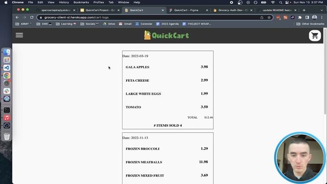 QuickCart Demo | React Firebase Web Application смотреть онлайн