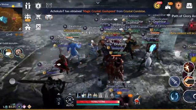 Black Desert Mobile - Friendly Guild War against Allegíance смотреть онлайн