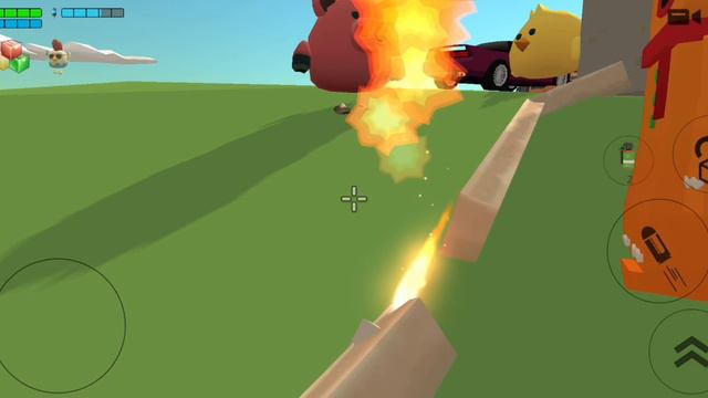 я приехал к бабушке в гости и починил интернет chicken gun смотреть онлайн