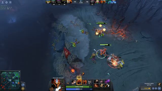 Dota 2 dragon Knight ranked MMR Archon смотреть онлайн