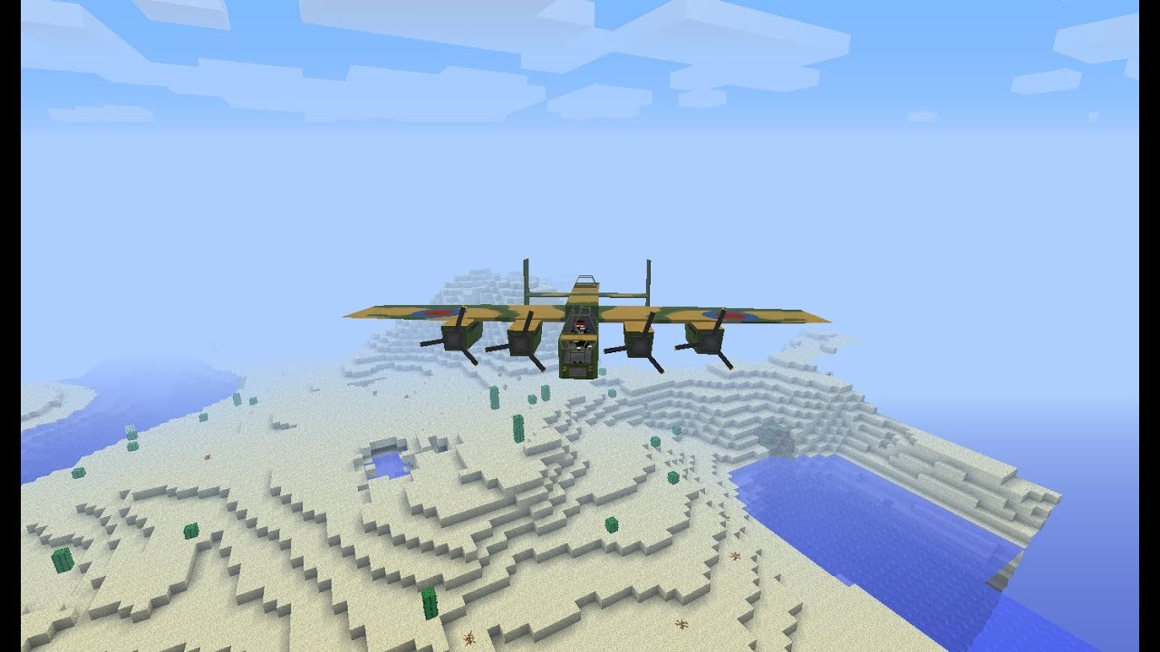 MineCraft {1.5.2} [Обзор Модов] №70 - FLAN (World War Two) смотреть онлайн