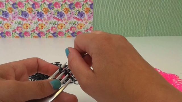 Делаем браслет из резинок без станка Loom Bands Russian Double dragon scale bracelet with fork (RU) смотреть онлайн