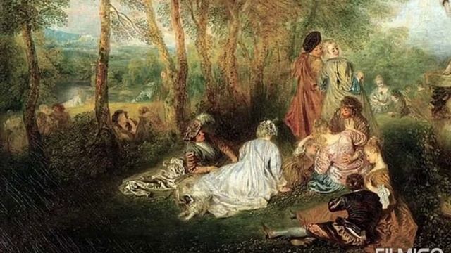 Полифония одиночества. Картины художника Антуана Ватто. Автор видео Тамара Ушакова. смотреть онлайн