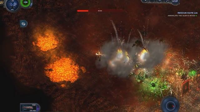 Alien Shooter 2 Reloaded - Walkthrough - Mission 17 Final BOSS смотреть онлайн