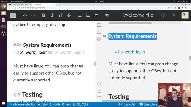 How to make a README.md (Python Packaging Part 5) смотреть онлайн