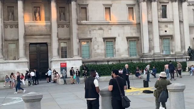 4K London Walk in Central London 2021 ||Trafalgar Square & China town смотреть онлайн