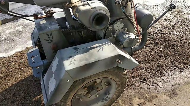 Самодельный мотоблок. часть √1. смотреть онлайн