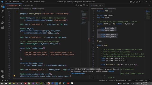 069 - Uniform Block 2, Uniform Block Binding Point vs Uniform Block Index, GL_UNIFORM_BUFFER смотреть онлайн