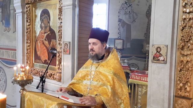 Читаем Писание на воскресной Литургии 23.10.2022г. 3 глава 1 послания Апостола Иоанна Богослова . смотреть онлайн