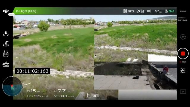 Летаем на Mavic Air используя стороннюю аккумуляторную батарею с элементами 18 650. смотреть онлайн