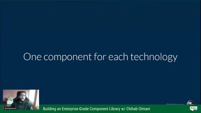 Building an enterprise-grade component library by Chihab Otmani смотреть онлайн