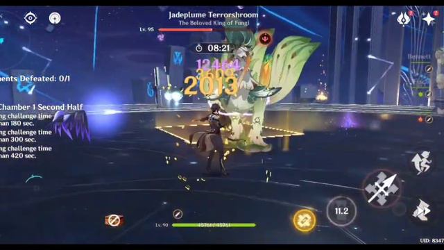 Genshin Impact | Spiral Abyss 4.5 floor 11-12 (first clear) | Xiao FFXX & Wanderer teams смотреть онлайн