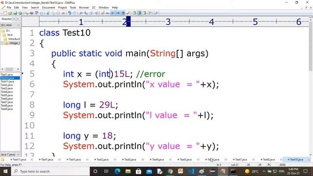 Java 06 Tutorials || How to work with int and long data type || what is int-long type casting смотреть онлайн