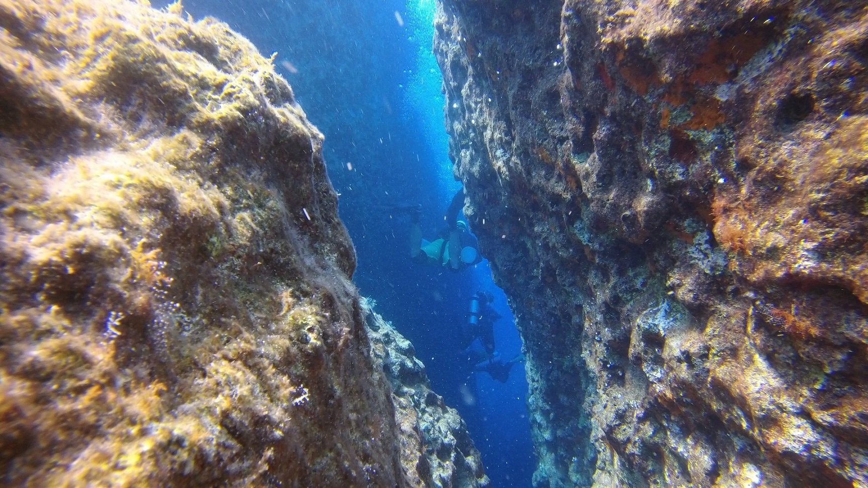 Каньон и Корабль на дне Средиземного моря