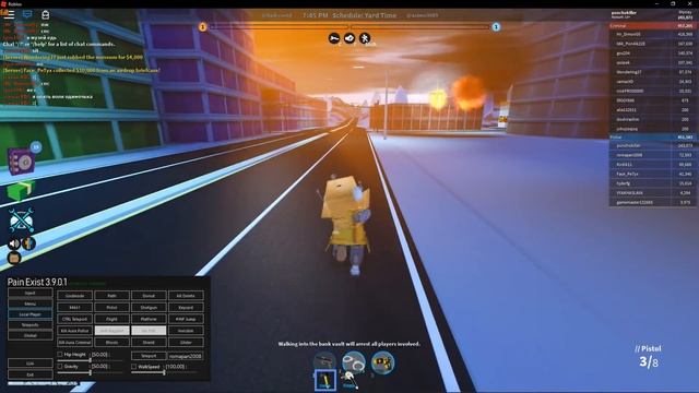 JAILBREAK PAIN EXIST 3.9.0.1 - ADMIN PANEL, KILL ALL & UNLIMITED MONEY EXPLOIT - Roblox смотреть онлайн