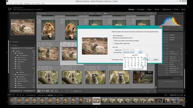 How To Adjust Time & Date Of Photos In Lightroom смотреть онлайн