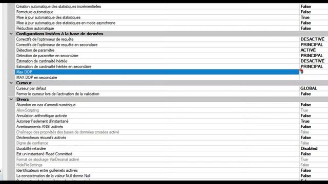 SQL pour les débutants : Qu'est ce que l'option MAXDOP sur une base de donnée ? (exemple simple) смотреть онлайн