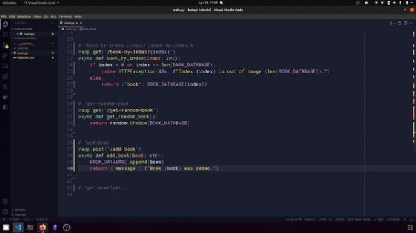 FastAPI Python Tutorial - Learn How to Build a REST API