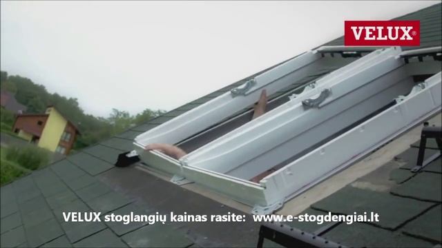 VELUX Stogo Lango Keitimas, Montavimas (lietuvių K) | E-Stogdengiai.lt