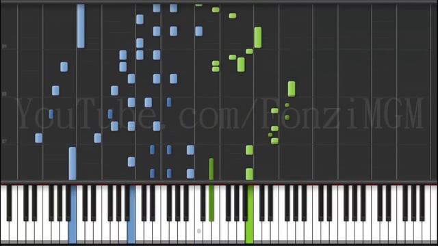 [Undertale OST] "Death by Glamour" - Toby Fox (Piano Solo - Synthesia Tutorial) смотреть онлайн