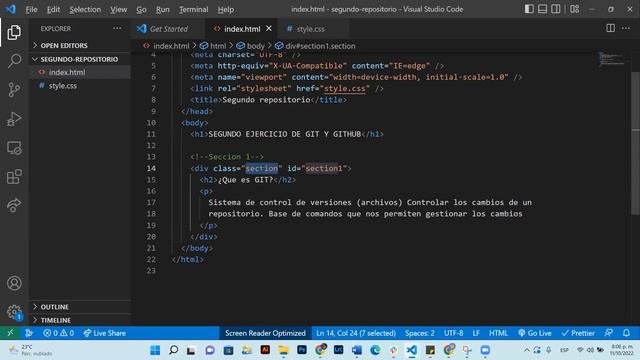 Curso Desarrollo web frontend - Clase 46: Git y github 3 смотреть онлайн