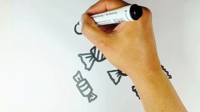 How to draw Candy | Как нарисовать конфетку | Cara menggambar Permen | Bolalar uchun konfet chizish смотреть онлайн