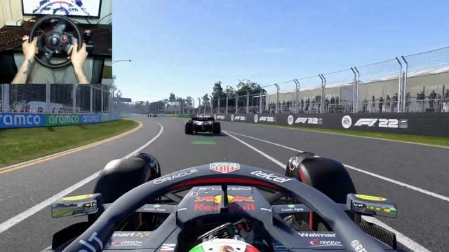 Oracle Red bull Racing - Formula 1 22 / logitech Driving Force GT / POV Drive Gaming смотреть онлайн