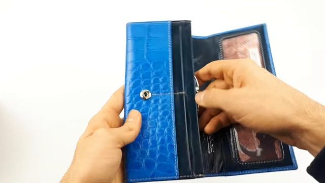 Большой женский кожаный кошелек ⭐ Sergio Valentini СВ 3207-111 смотреть онлайн