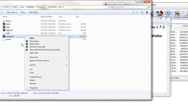 How To Download Modloader For Minecraft Beta 1.7.3. On Windows 7