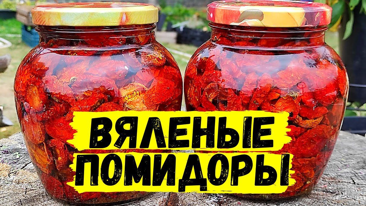 ВЯЛЕНЫЕ ПОМИДОРЫ В МАСЛЕ / Рецепт от фермера #22 смотреть онлайн