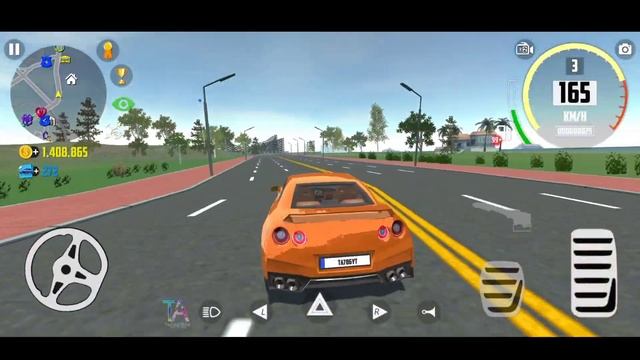 Car Simulator 2 | Nissan VS Nissan | GTR R35 VS 350Z | Race & Top Speed | Car Games Android Gamepla смотреть онлайн
