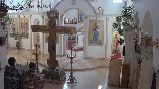 Страстная пятница. Андрее-Владимирский храм Кафедрального собора УПЦ смотреть онлайн