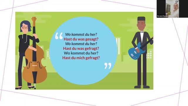 Урок немецкого для взрослых А1-А2