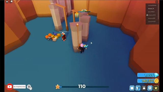 [Let's play] Симулятор питомцев 2 🐾 Локация "Пустыня" Секретная комната 🐾 Pet Simulator 2 ROBLOX смотреть онлайн