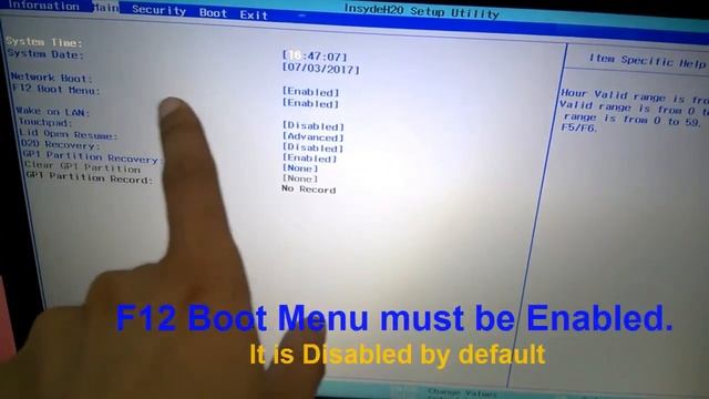 Acer Aspire Laptop Boot Menu & Boot Manager BIOS Option смотреть онлайн