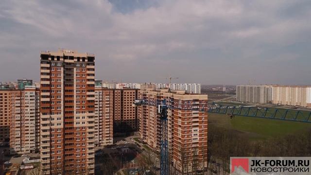 ЖК «Перспектива» :: 6 апреля 2017 :: Краснодар :: этапы строительства смотреть онлайн