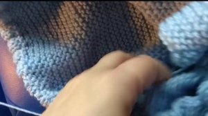 Вяжем Капор с воротником спицами