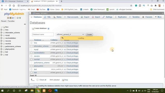 How to import and export database in PhpmyAdmin || Arooba's Netic World смотреть онлайн