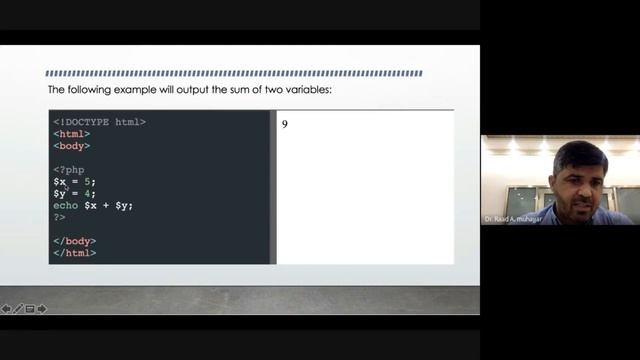 Lecture 4 :- PHP Variables смотреть онлайн
