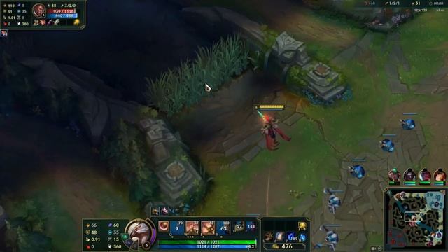 АЗИР И КАИН ПОКАЗЫВАЮТ УРОВЕНЬ ИГРЫ...НУ ИЛИ ПЫТАЮТСЯ | League of Legends смотреть онлайн