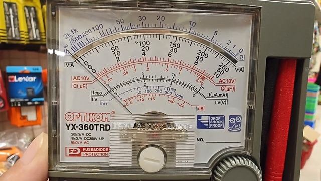Multitester Opticcom YX360TRD Multimeter Analog YX-360TRD Tester Jarum смотреть онлайн
