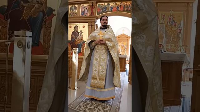 Исцеление капернаумского бесноватого. О недоверии лукавым духам. Проповедь о. Вячеслава. 23.8.23 смотреть онлайн