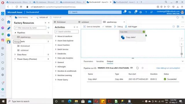 9.Azure Data Factory | export and import using ARM templates | deployment | Dev to Prod Environment смотреть онлайн