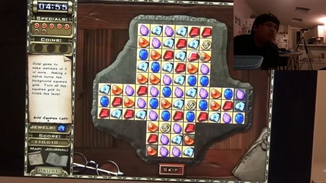 Jewel Quest Curse of the Emerald Tear part 3 gameplay смотреть онлайн