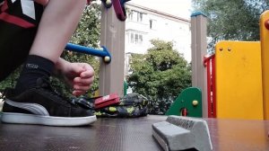 Трюки на фингер самокате!