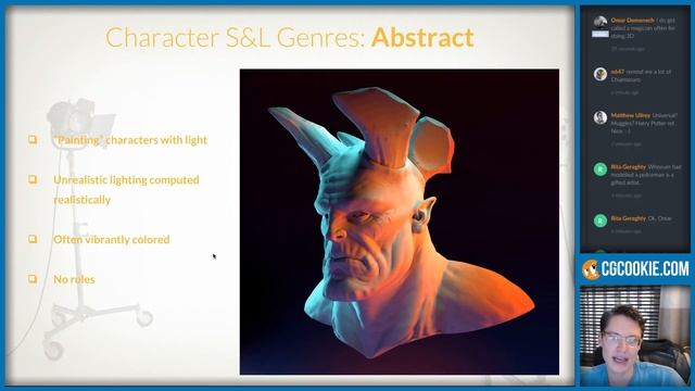Lighting Characters with Blender 2.8 - BC4 1810 - Week 3 смотреть онлайн